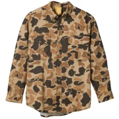 Browning Wasatch CB Button Down Shirt - Vintage Tan