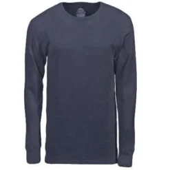 Coldpruf Authentic Wool Plus Crew Top - Navy