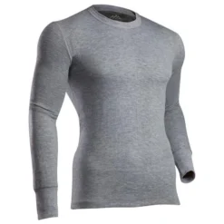 Coldpruf Platinum II 2-Layer Crew Top - Heather Grey
