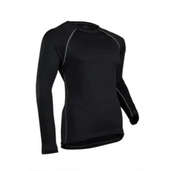 Coldpruf Quest Performance Crew Top - Black