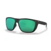 Costa Del Mar Ferg XL - Matte Black Frame - 580P Green Mirror Lens