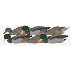 Dakota X-Treme Mallard Duck Floater Decoys - 6pk Feeder Pack- 12055