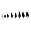 Gambler Florida Rig Screw-In Weight - 3/8oz Black
