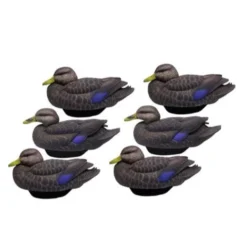 Heyday Hydrofoam Black Duck Floater Decoys - 6pk