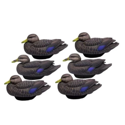 Heyday Hydrofoam Black Duck Floater Decoys - 6pk 1 Heyday Hydrofoam Black Duck Floater Decoys - 6pk