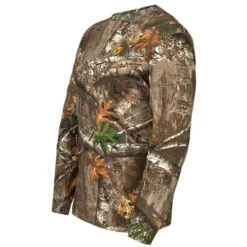 Scent Blocker Mens Cotton Tee - Realtree Edge