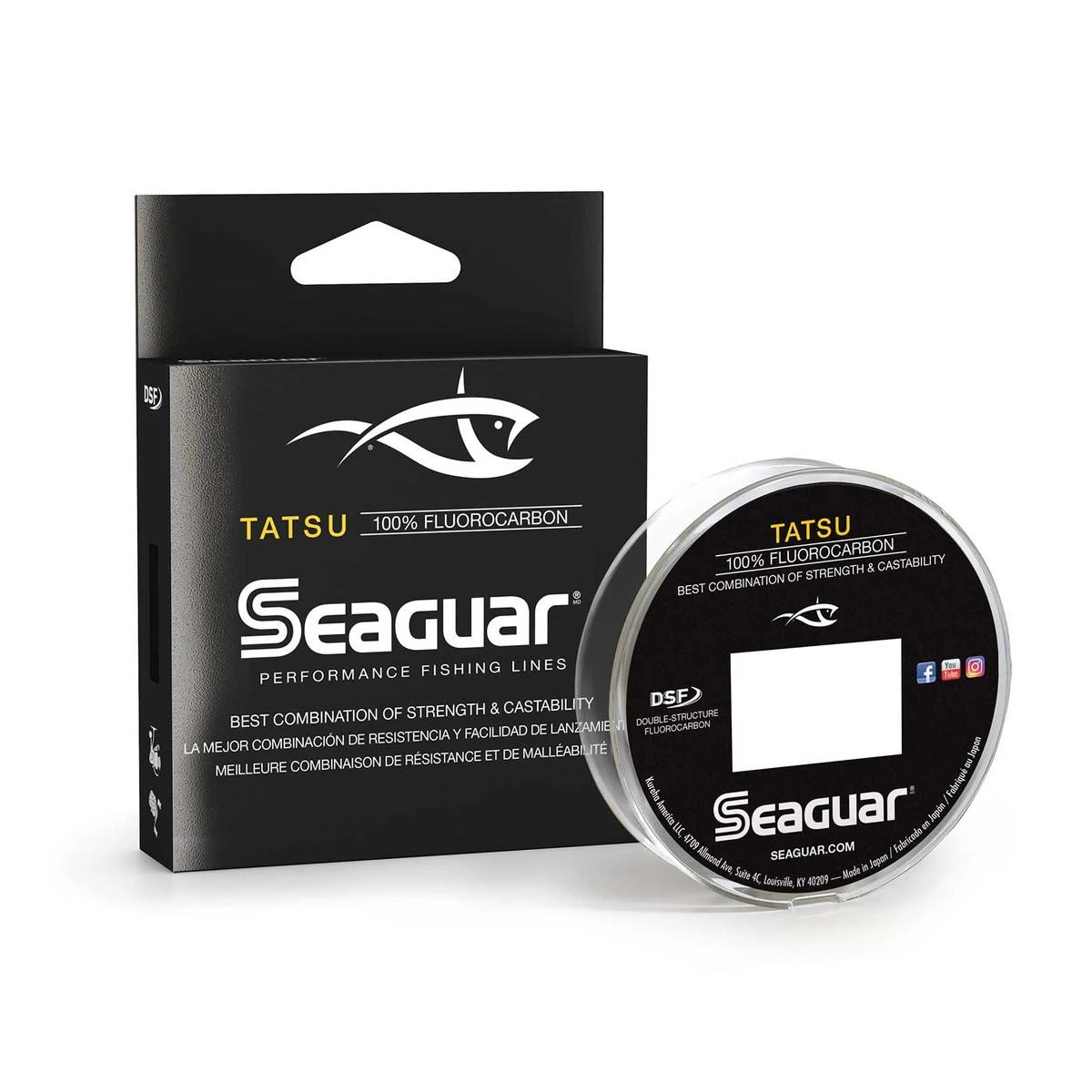 Seaguar Tatsu Flourocarbon Fishing Line 200yd 1 Seaguar Tatsu Flourocarbon Fishing Line 200yd