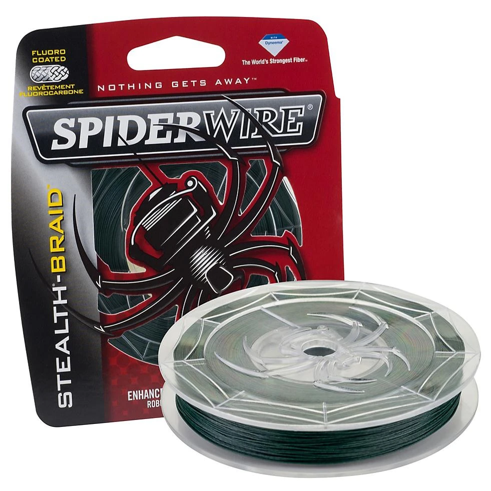 Spiderwire Stealth Braided Fishing Line 125yd 1 Spiderwire Stealth Braided Fishing Line 125yd