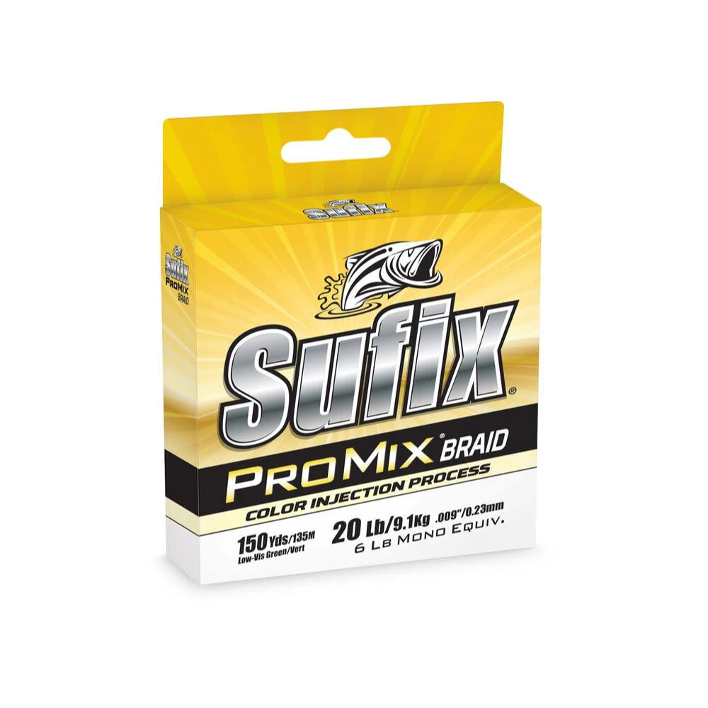 Sufix ProMix Braided Fishing Line 150yd 1 Sufix ProMix Braided Fishing Line 150yd